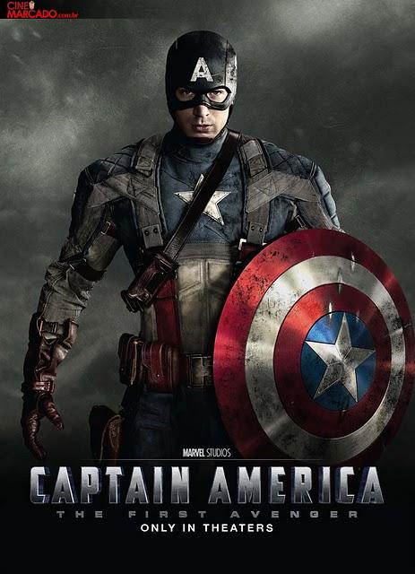 Pósters individuales de 'Captain America: The First Avenger'