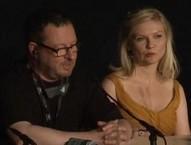 Kirsten, la primera incómoda ante los dichos de Lars. Un distribuidor para Von Trier