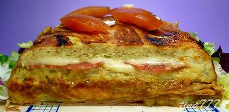 Pastel Salado Pan de Molde