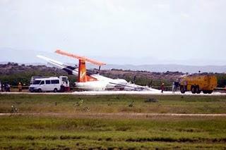 GRANDES ACCIDENTES AEREOS: ENTRE UNA FALLA MECÁNICA Y LA DESTREZA DE LOS PILOTOS EN EL ATERRIZAJE DEL VUELO 2600 DE CONVIASA.