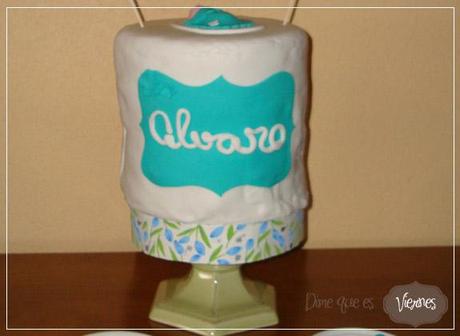 Tarta de Bautizo {MSC de limón y chocolate blanco}