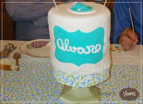 Tarta de Bautizo {MSC de limón y chocolate blanco}