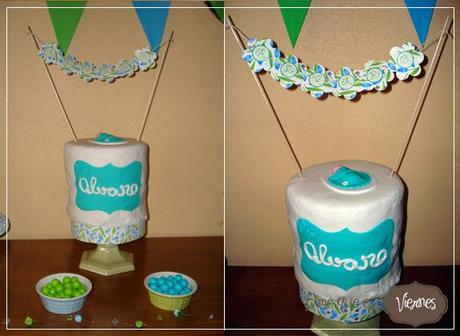 Tarta de Bautizo {MSC de limón y chocolate blanco}