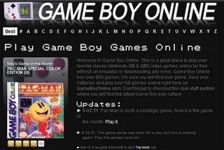 Game Boy online