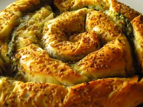 Spanakopita o Börek de espinacas fácil