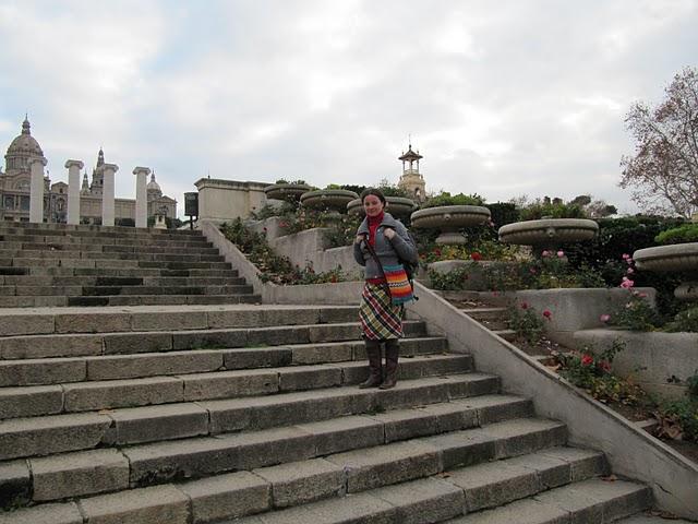 EN BARCELONA: CAMINANDO POR MONTJUIC