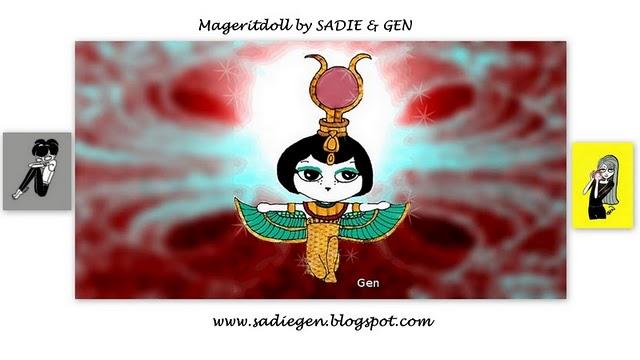 “Isis y Mageritdoll”… Jackie Onassis y Carmen…