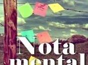 Nota mental (8): Porque