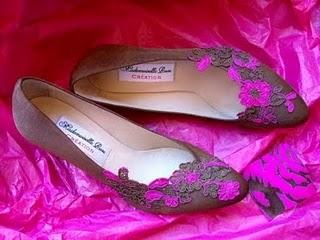 Mademoiselle Rose: un lujo en los pies de cualquier novia