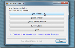 Proteger carpetas con clave