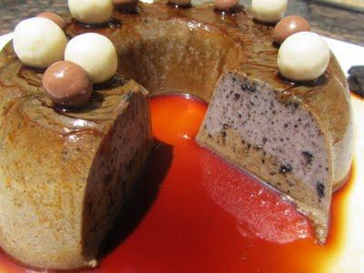 FLAN DE GALLETAS OREO