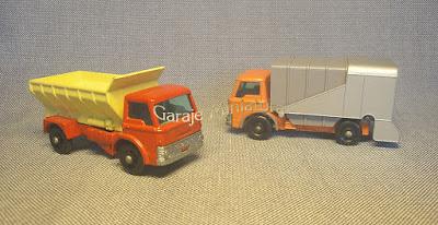 Camiones frontales Ford de Matchbox