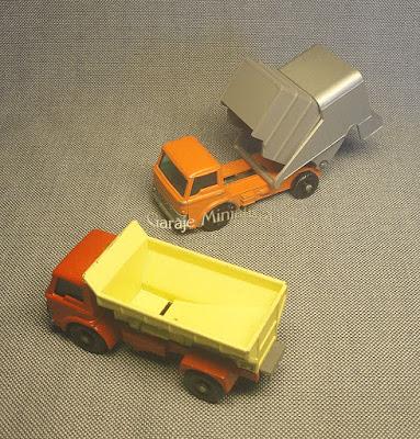 Camiones frontales Ford de Matchbox