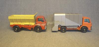 Camiones frontales Ford de Matchbox