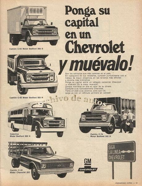Los camiones Chevrolet de 1972