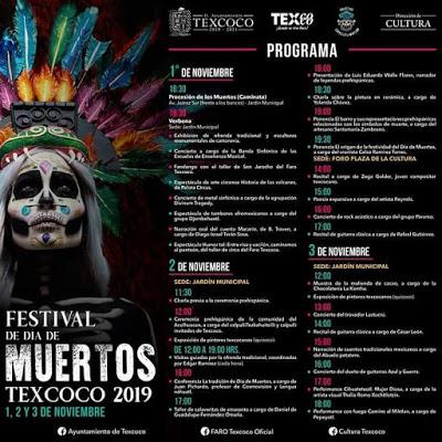 FESTIVAL DE DÍA DE MUERTOS EN TEXCOCO