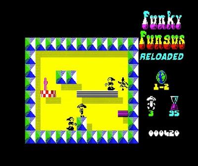Funky Fungus Reloaded. ZX Spectrum