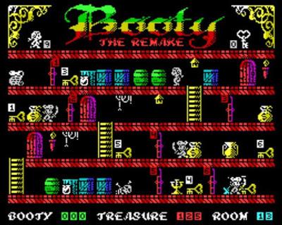 Booty The Remake - Black Edition. ZX Spectrum
