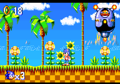 ¡Sorpresa!, ¡Sonic también se pasea por la GX-4000!