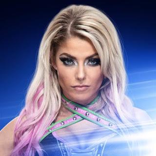 Alexa Bliss  parece que está muy enojada