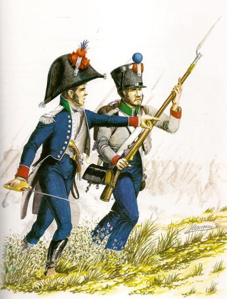 El desembarco en Santander del Regimiento Imperial Alejandro I