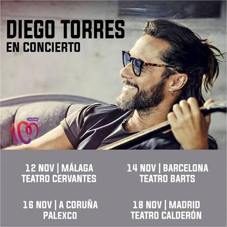 DIEGO TORRES REGRESA A ESPAÑA CON SU TOUR 2019 DIEGO TORRES REGRESA A ESPAÑA CON SU TOUR 2019