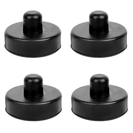 DEDC 4Pcs Bloque de Goma Gato Jack Pad Adaptador de Almohadilla de Elevación para Protector Vehículos Elevador Coche