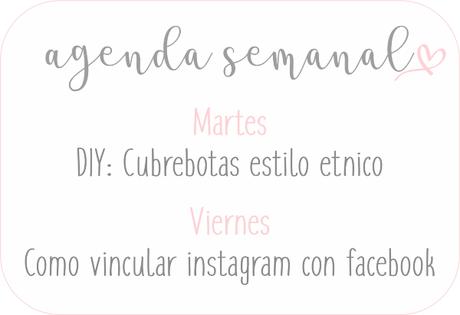 Agenda Semanal 4/11 - 10/11