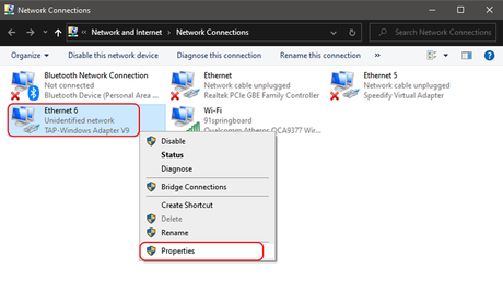 Cómo compartir una conexión VPN a través de Wi-Fi en Windows 10