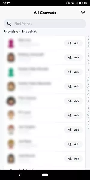 Cómo encontrar Amigos o alguien que conozcas en Snapchat Cómo encontrar Amigos o alguien que conozcas en Snapchat