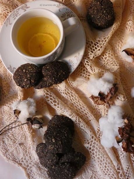 Galletas de Harina de Algarroba y Avena