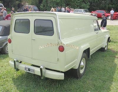 Jeep T 80 furgón de 1970