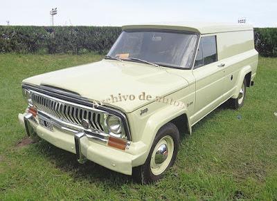 Jeep T 80 furgón de 1970