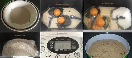 Coca de nueces y pasas Coca de nueces y pasas