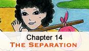 CHAPTER 16 AN UNEXPECTED VISITOR His Story 14 - Pictorial Presentation of Bhagawan sri sathya sai baba's childhood - (The Separation)
