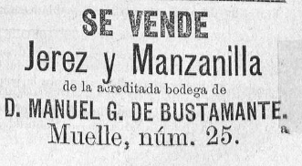 Santander 1886: anuncios de bebidas alcohólicas