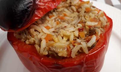 Bajoques farcides / Pimientos rellenos