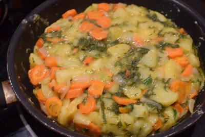 En Buena Onda: Tortilla de Patatas y Zanahorias