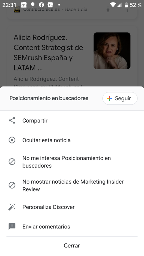 Qué es Google Discover y cómo nos puede beneficiar en el SEO