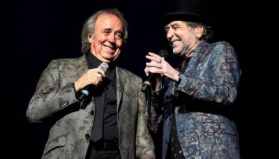 Serrat y Sabina hacen reír y soñar al abrir en Argentina su nueva gira juntos