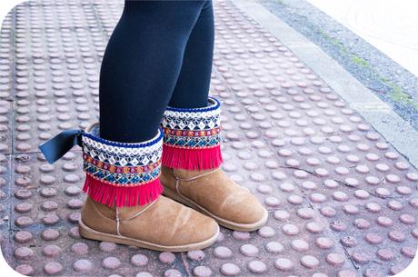 DIY: Cubrebotas estilo etnico DIY: Cubrebotas estilo etnico