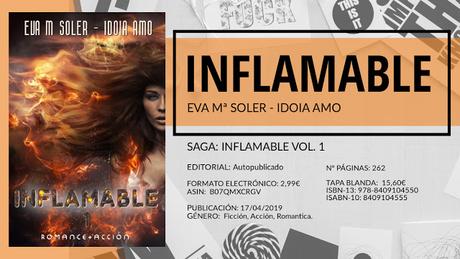 Reseña: Inflamable (Saga Inflamable 1) de Eva Mª Soler e Idoia Amo