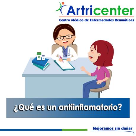 Artricenter: ¿Qué es un antiinflamatorio?