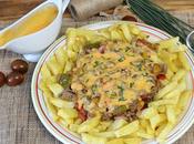 Refrito carne verdura salsa queso