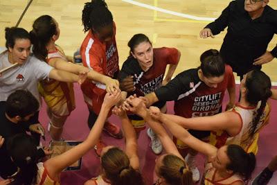 Galería de emociones del Bàsquet Femení Sant Adrià-GEiEG Uni Girona (Liga Femenina 2)