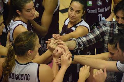 Galería de emociones del Bàsquet Femení Sant Adrià-GEiEG Uni Girona (Liga Femenina 2)