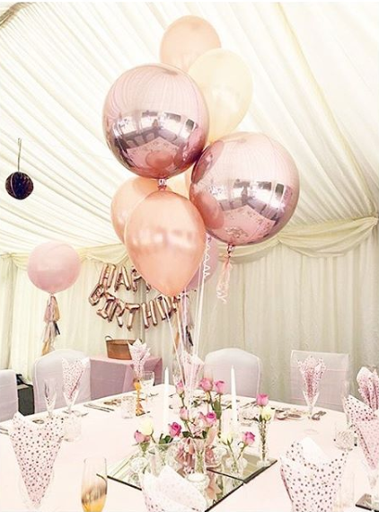 ideas para tu cumpleaños  #15Th Rose Gold Party