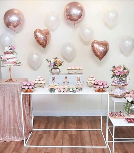 ideas para tu cumpleaños  #15Th Rose Gold Party