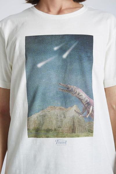 Dinos & Meteorites, la nueva colección de ropa de Tiwel