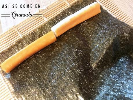 Revuelto de patatas y enrollado de cangrejo inspirado en Ana Ros Revuelto de patatas y enrollado de cangrejo inspirado en Ana Ros